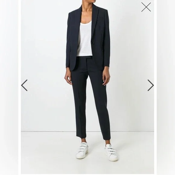 Joseph Savoy Black Wool Blazer Women Size M - Picture 13 of 17